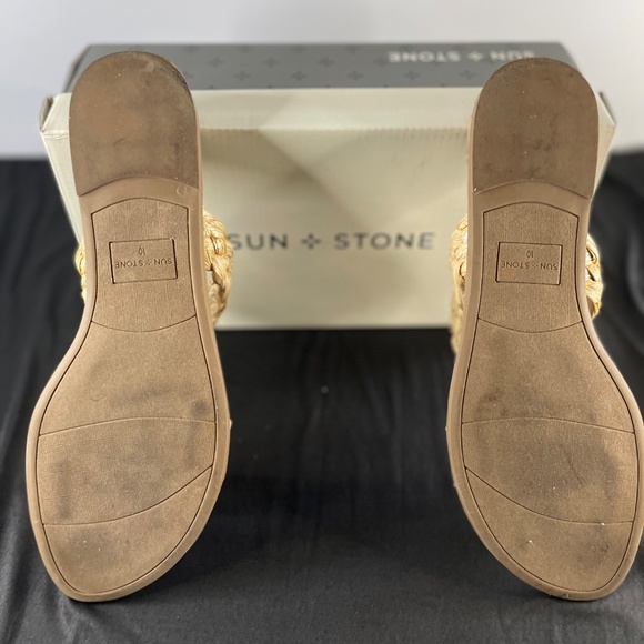 Sun + Stone Raffia Sandals - Picture 5 of 12